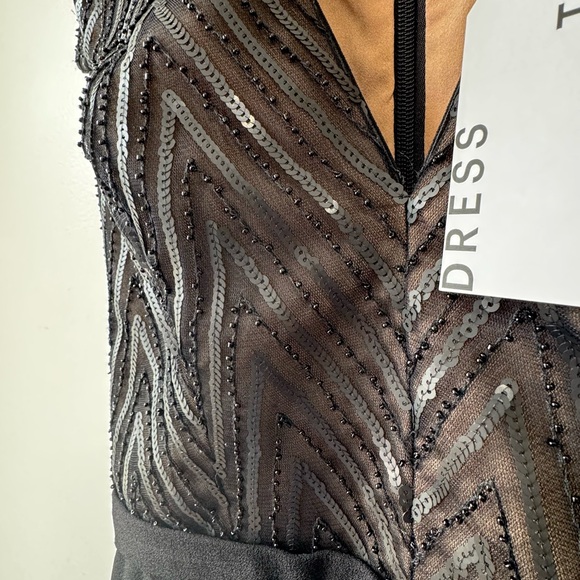 Dress the Population Women’s Dress Formal Black Pencil Skirt - Picture 5 of 7